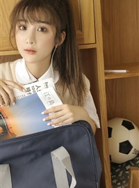 Japanese campus goddess sports beauty short skirt uniform student younger sister sexy temptation sentimental photo(4)